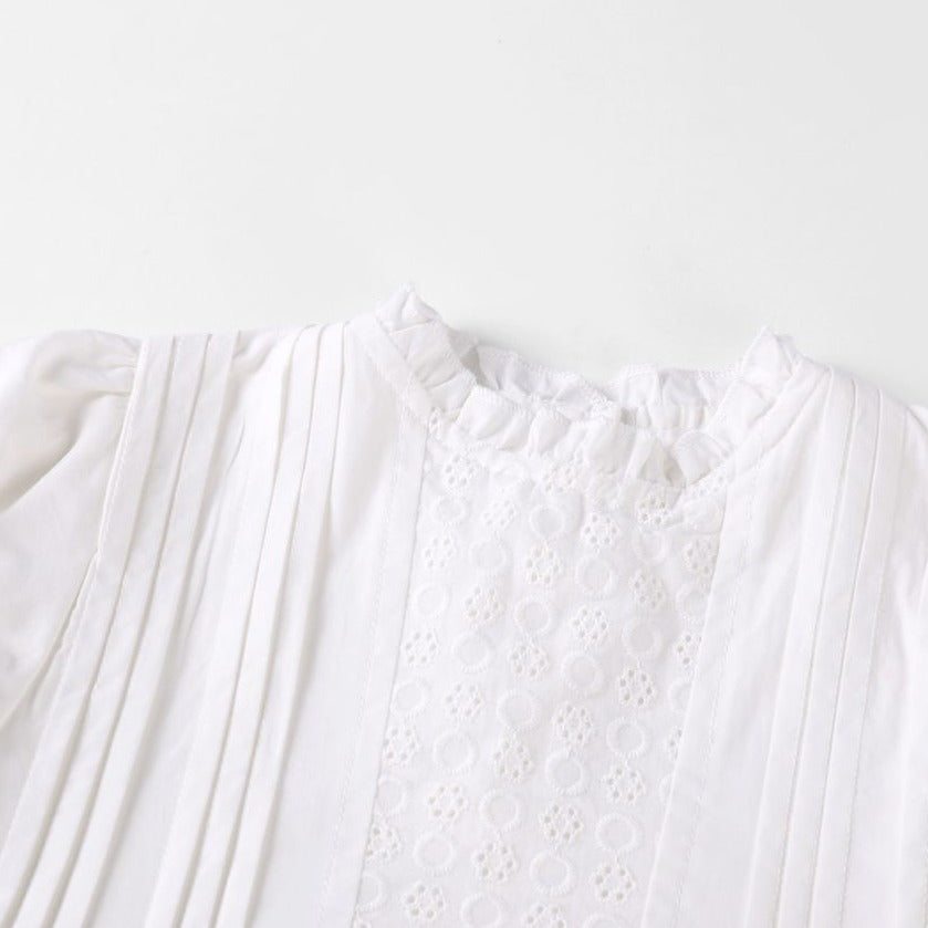Ivory Lace Insert Dress