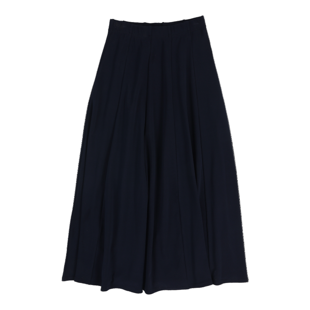 Navy Panel Maxi Skirt