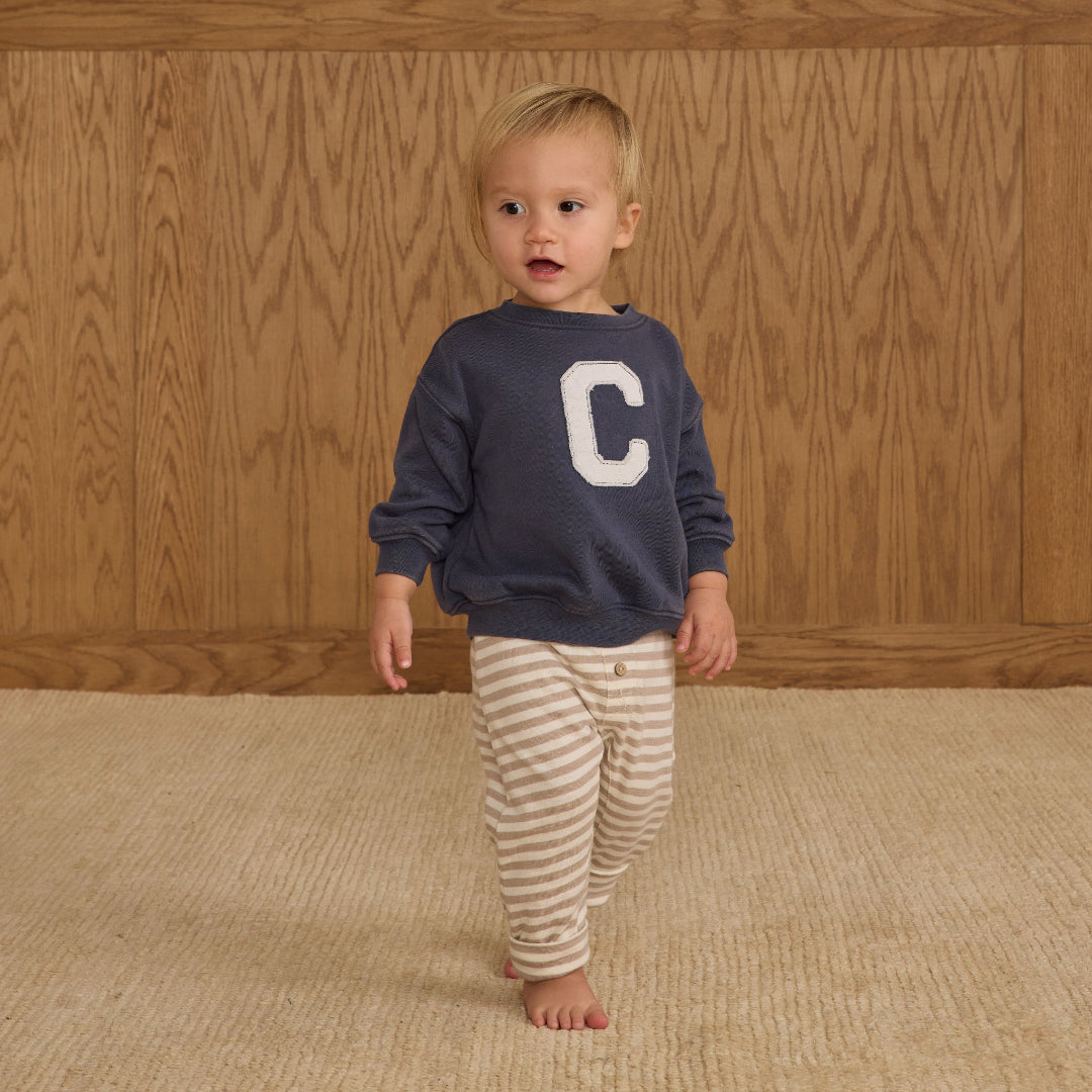 Navy Cru Relaxed Sweatshirt