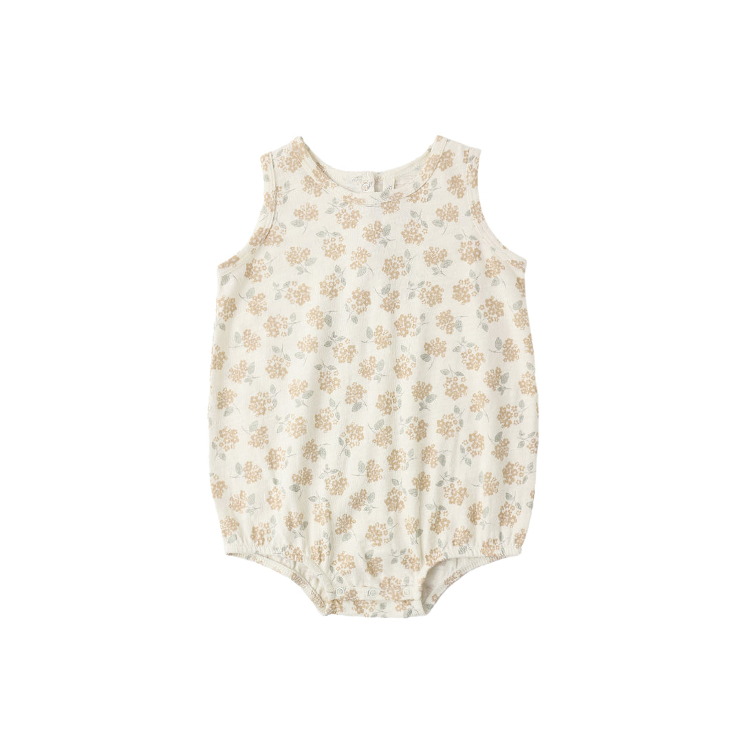 Yellow Ditsy Bubble Onesie