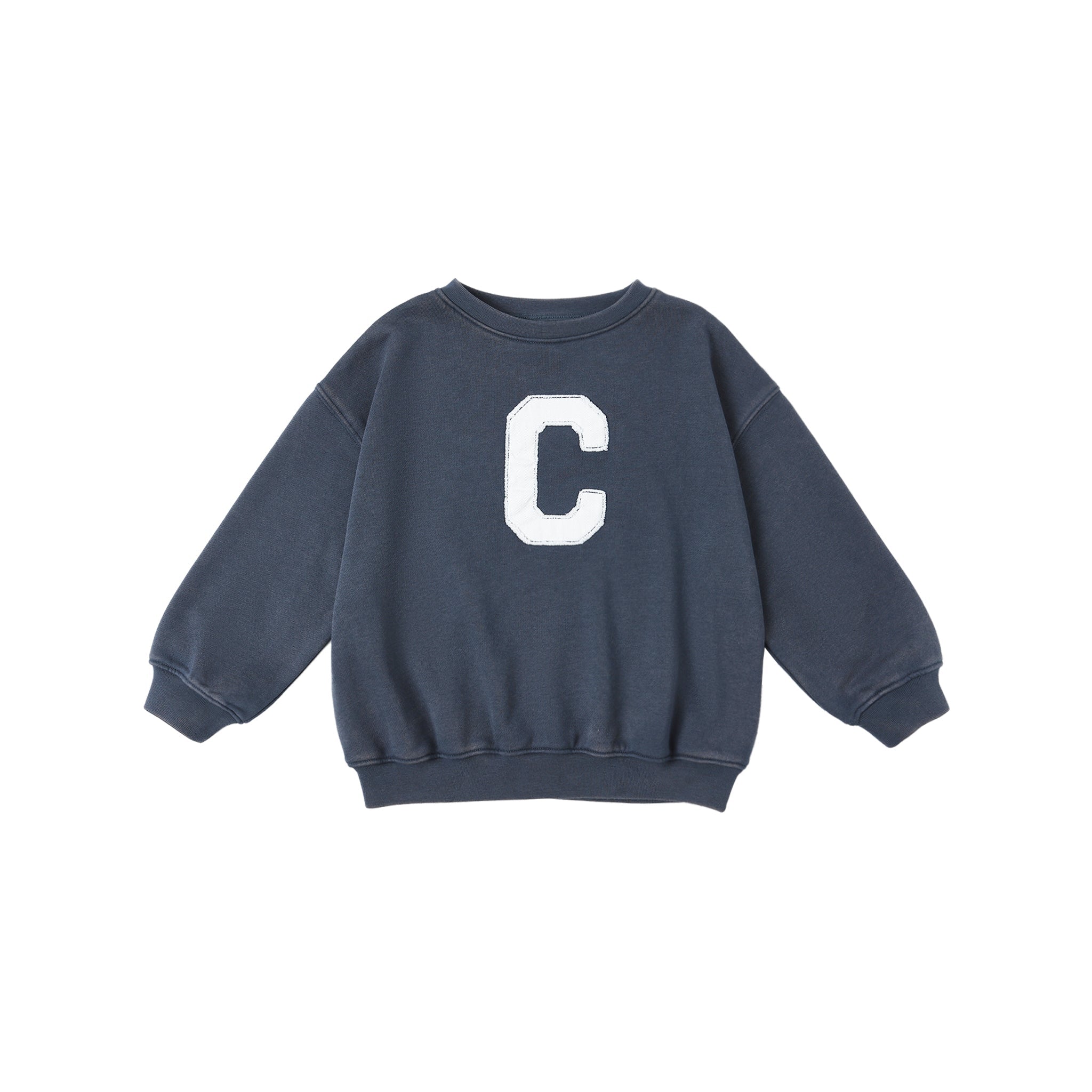Navy Cru Relaxed Sweatshirt