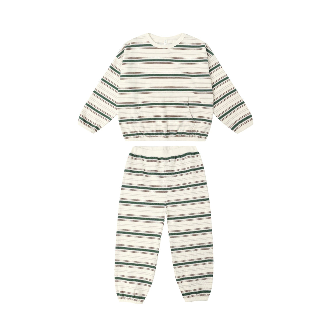Retro Stripe Relaxed Set
