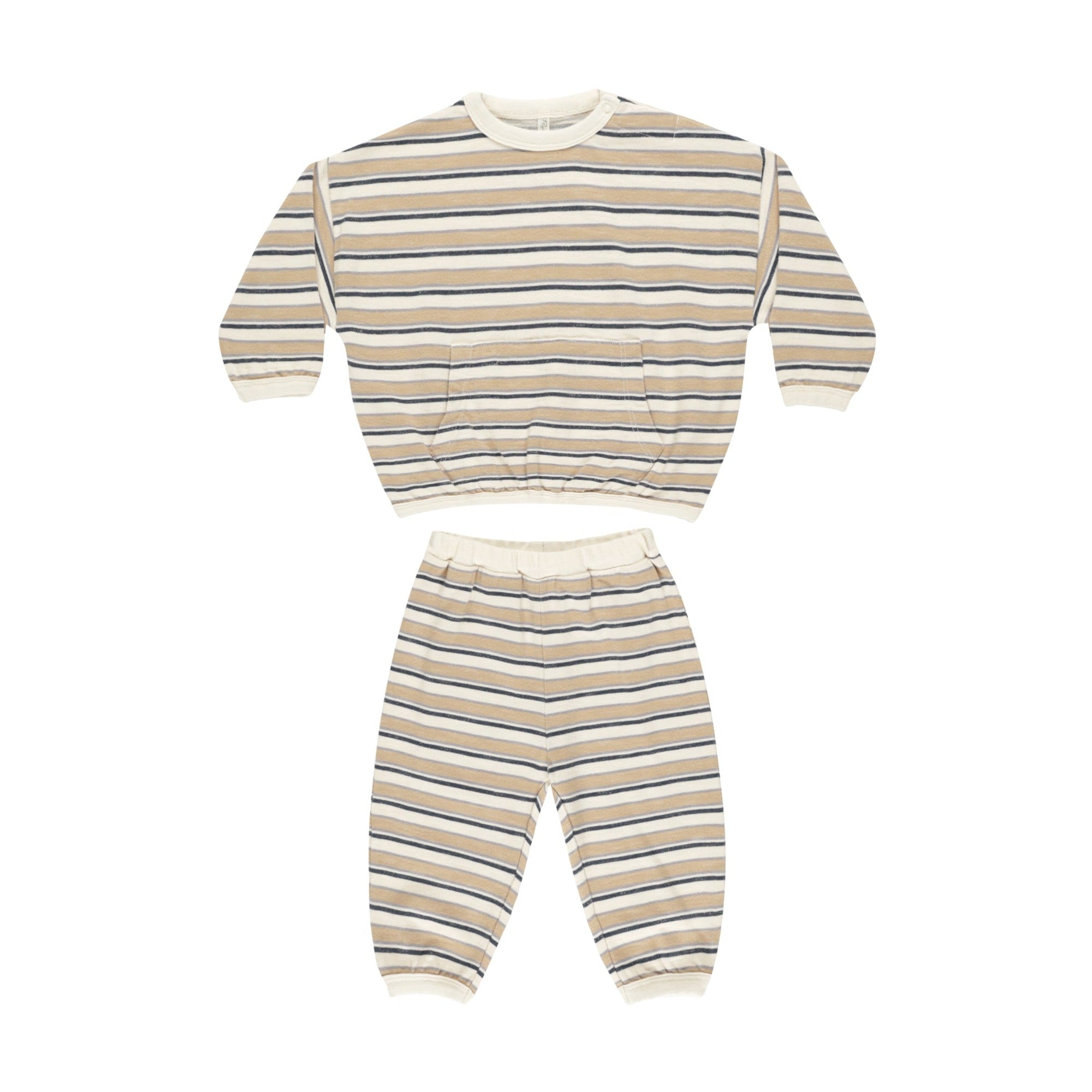 Blue Vintage Stripe Set