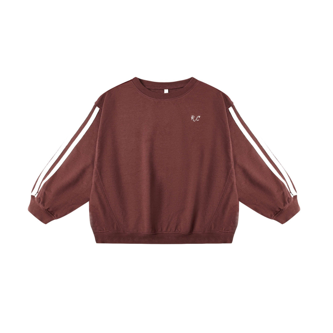 Burgundy Oversized Sweatshirt