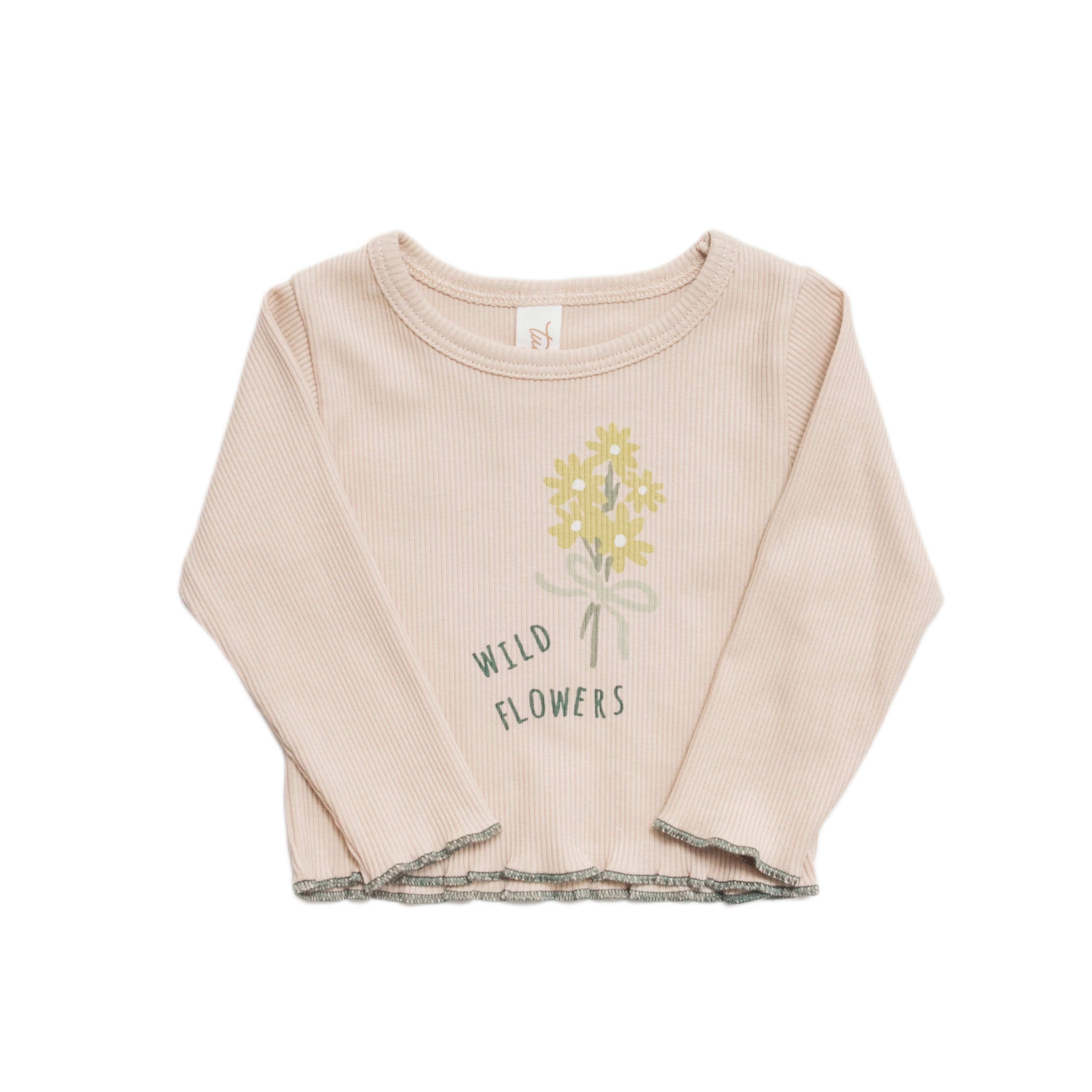 Oatmeal Flower Bunch T-shirt