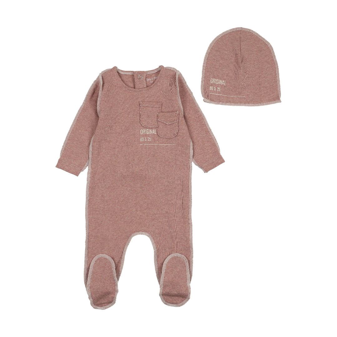 Tea Rose Sewing Pattern Footie/Beanie