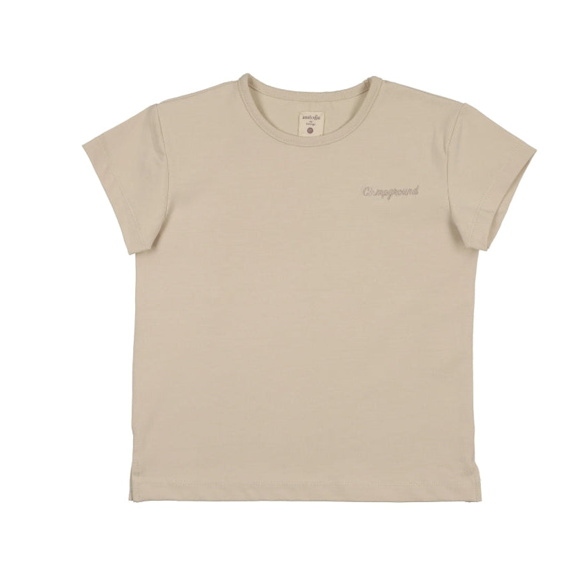 Natural Dainty Denim SS Tee