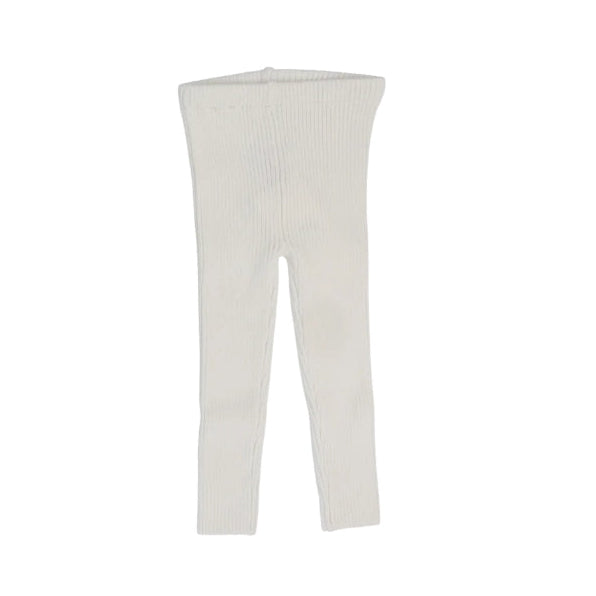 Cream Knit Leggings