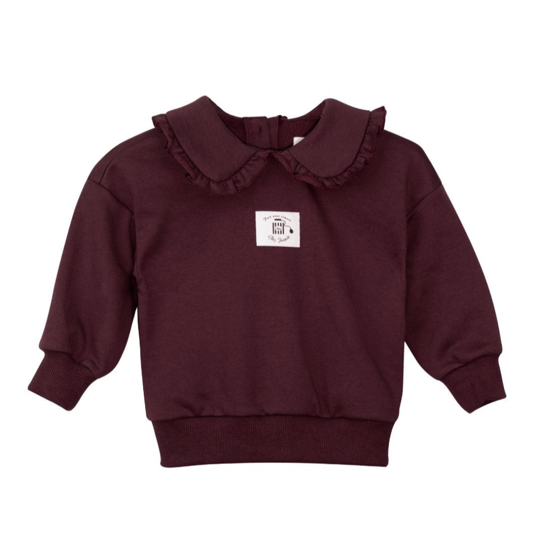 Plum Sweatshirt w/ Label