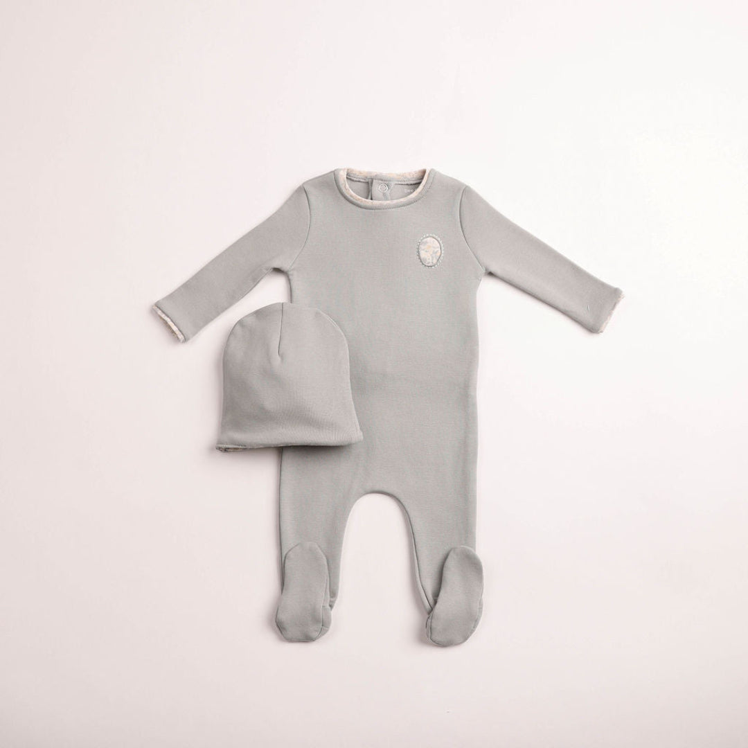 Chateau Stone Sweet Cutout Footie/Beanie