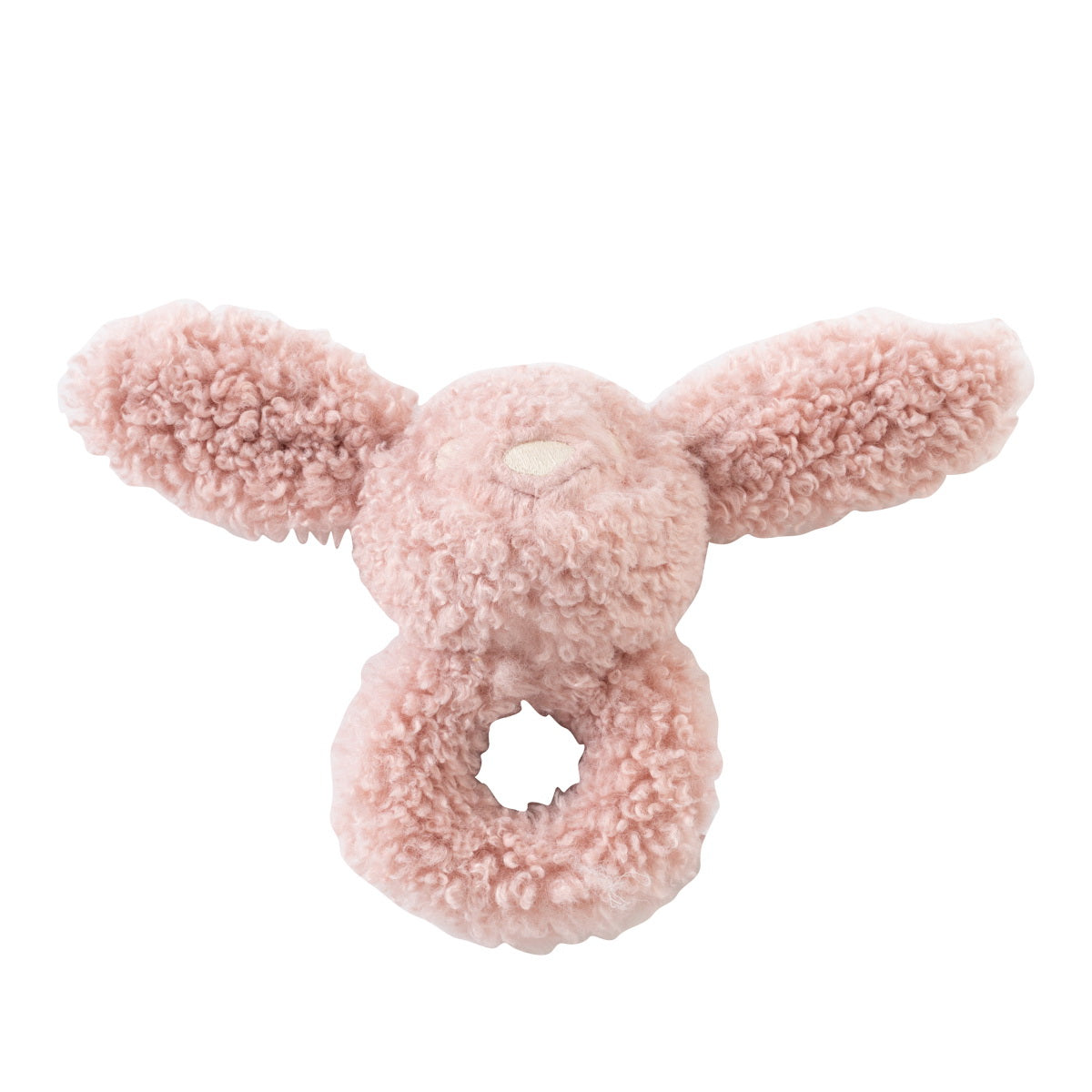 Pink Furry Friends Rattle