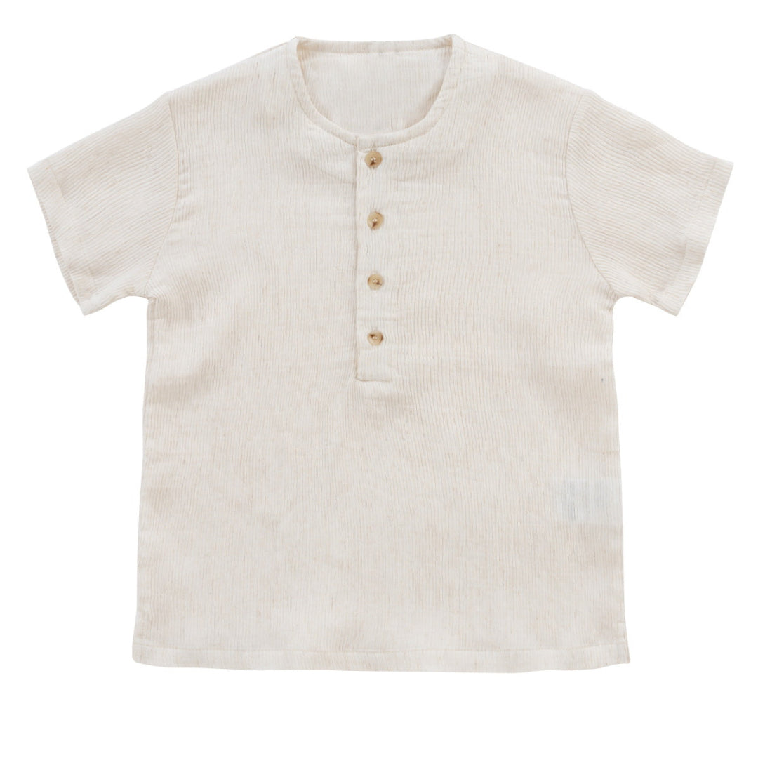 Natural Crinkle Rib Shirt