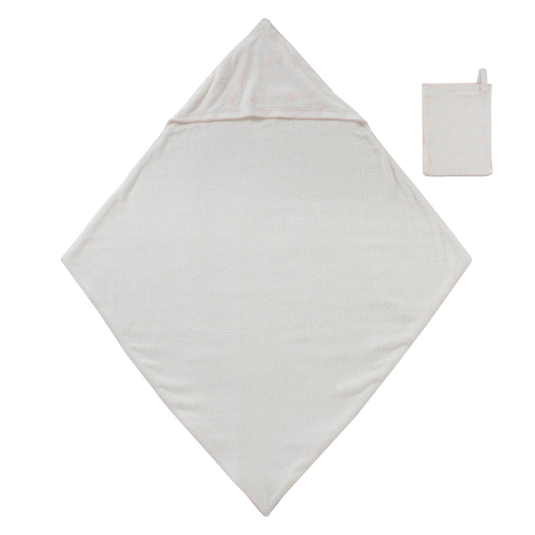 Pink Cloud Nine Towel + Mit Set