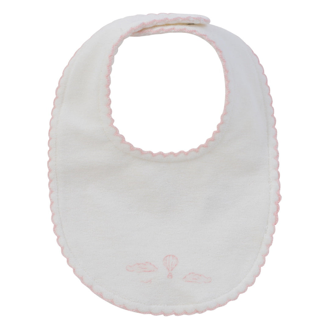 Pink Cloud Nine Terry Bib
