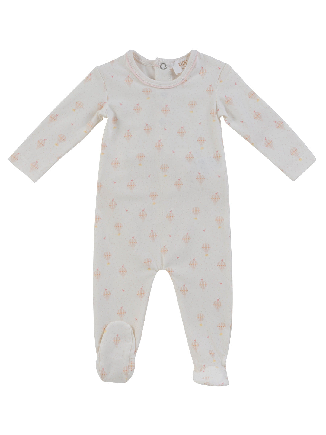 Pink Up & Away Footie