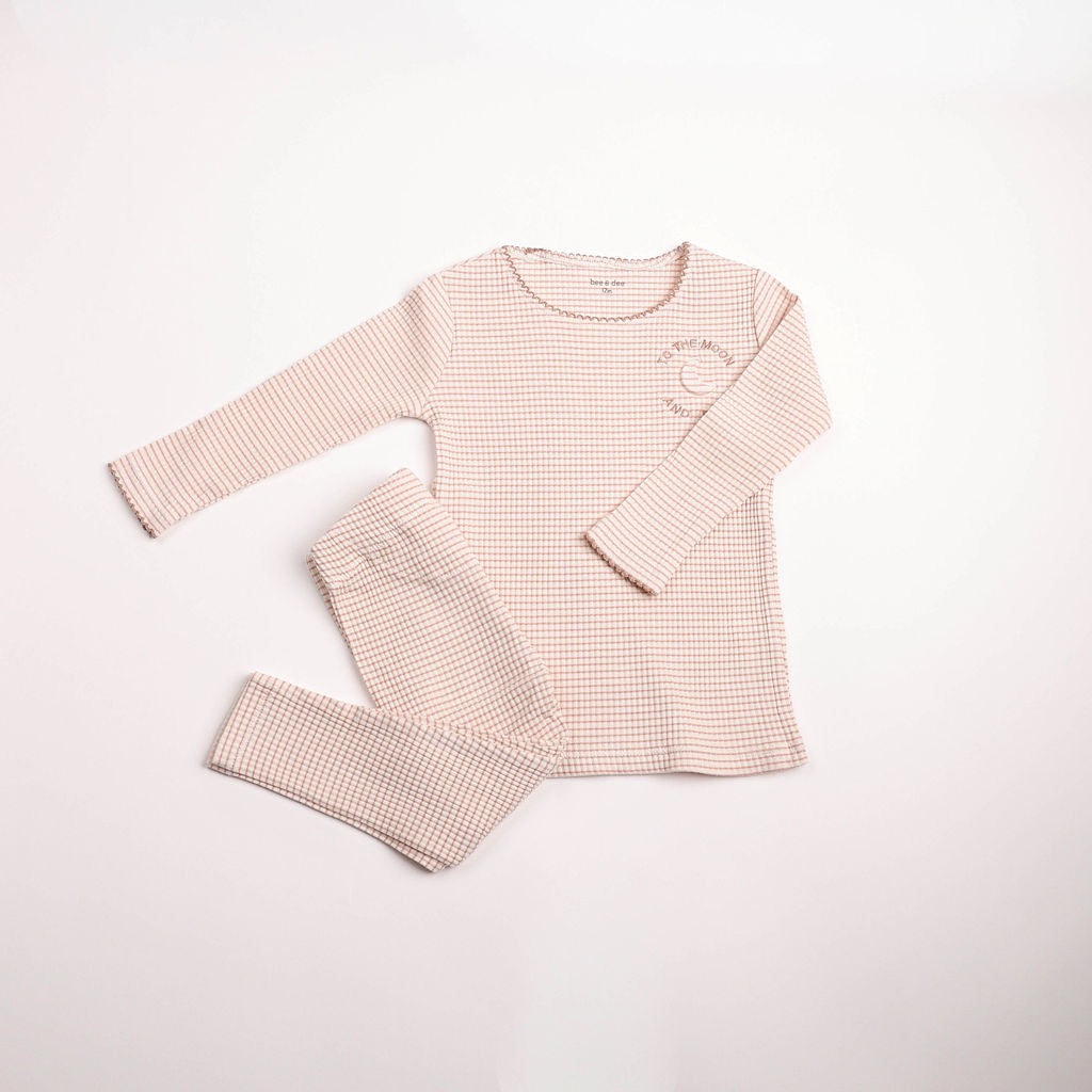Ballerina Pink To The Moon Loungewear