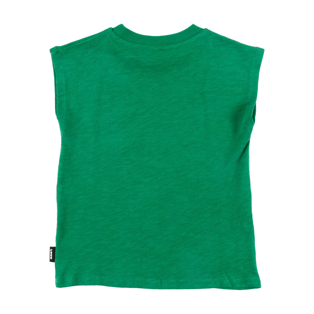 Green Loose Fit Tshirt
