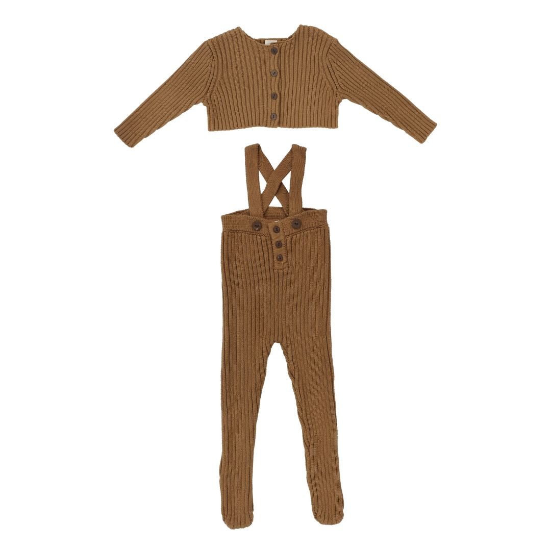 Camel Rib Knit Set