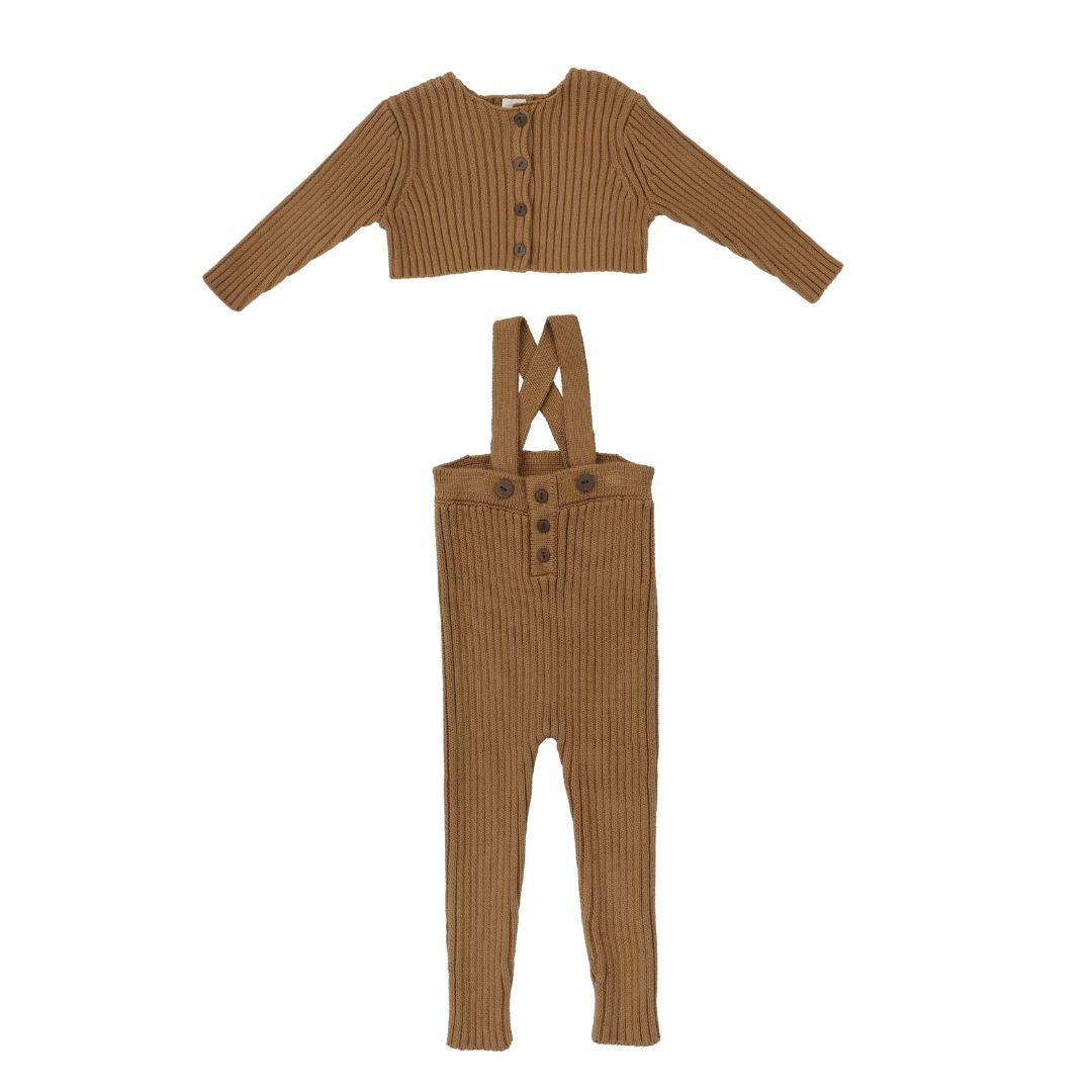 Camel Rib Knit Set