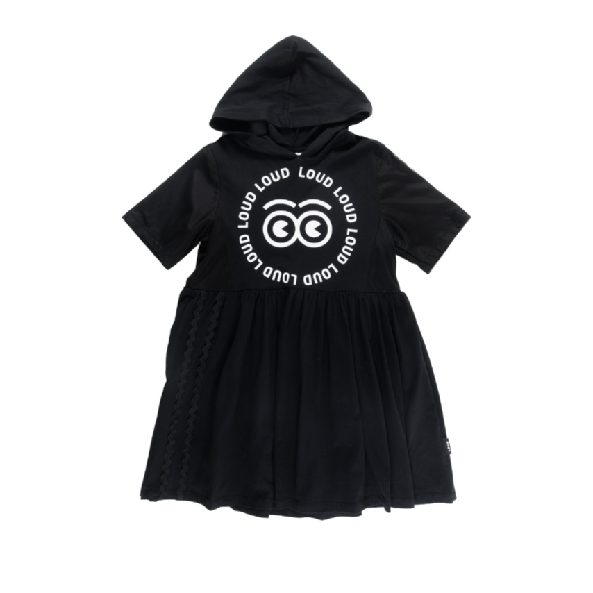 Black Hood Dress