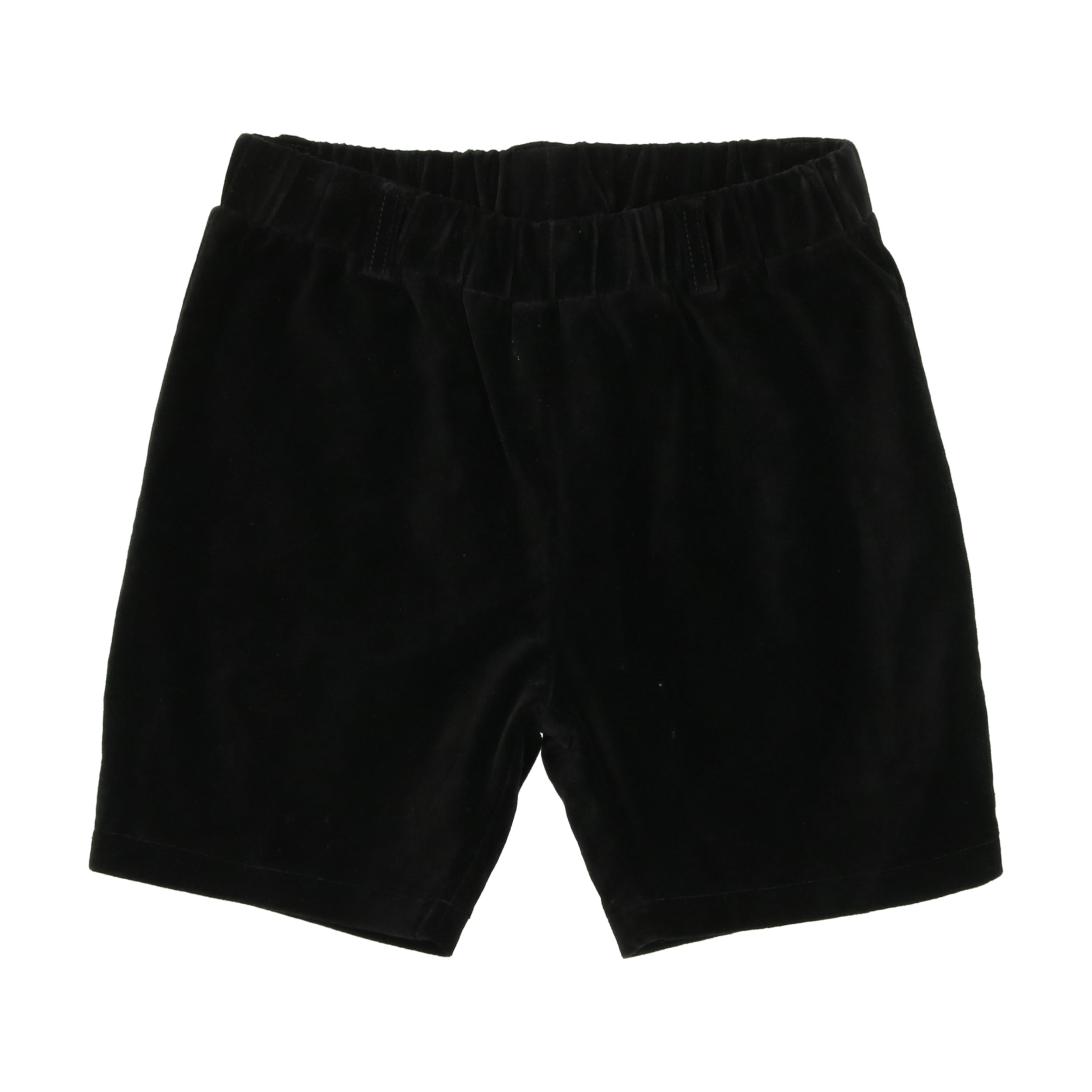 Black Velvet Shorts