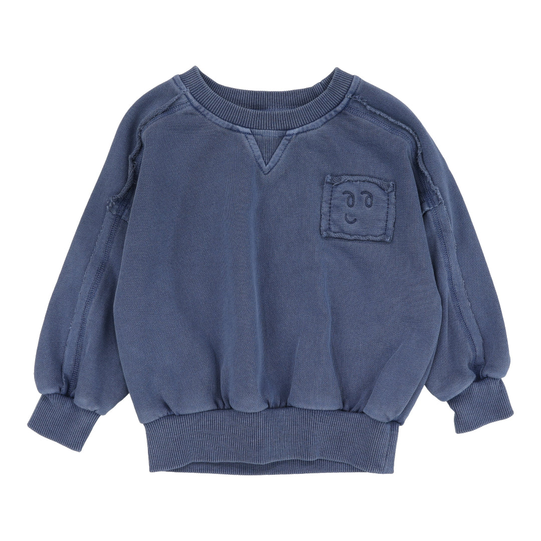 Blue Wash Sweatshirt