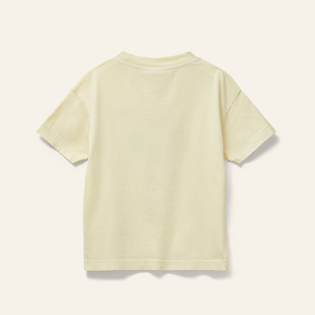 Pale Lemon Tulip Kite Tee