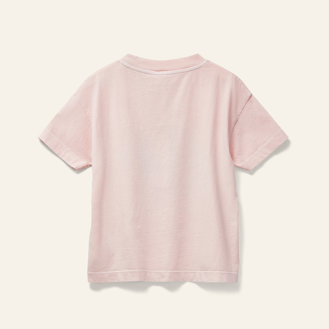 Pale Pink Bear Kite Tee