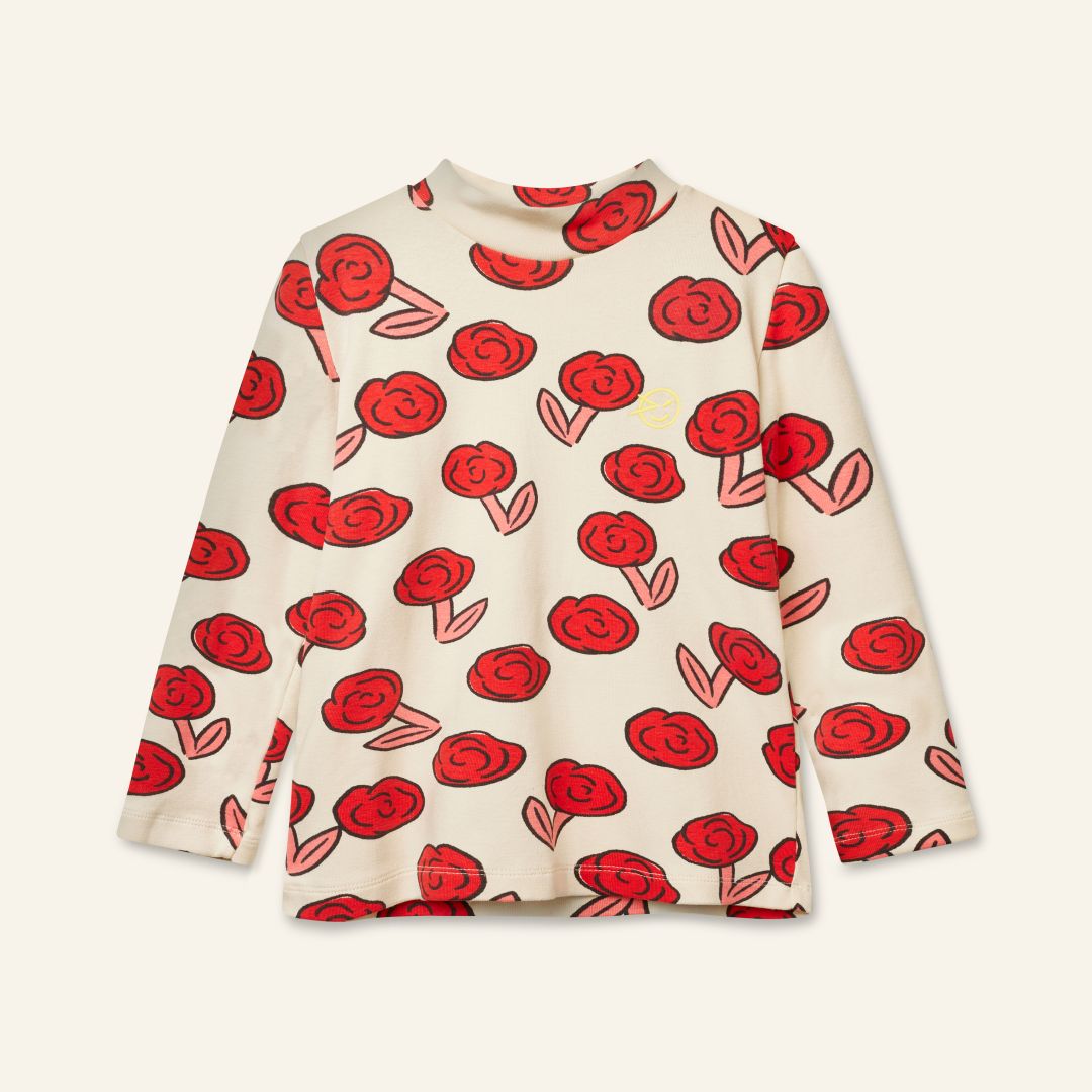 Dancing Dahlia Lento Top