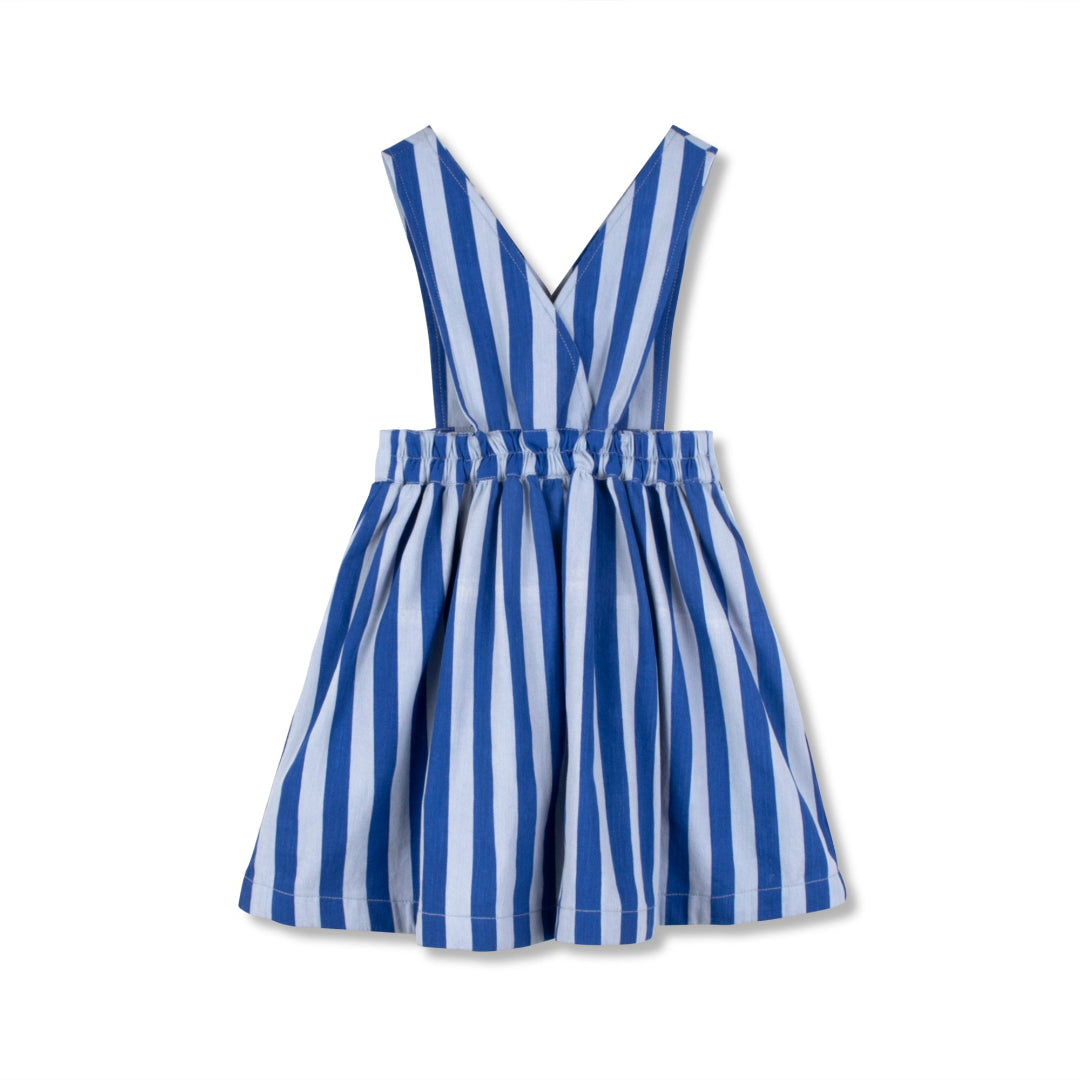 Artists Blue Stripe Annka Pinafore