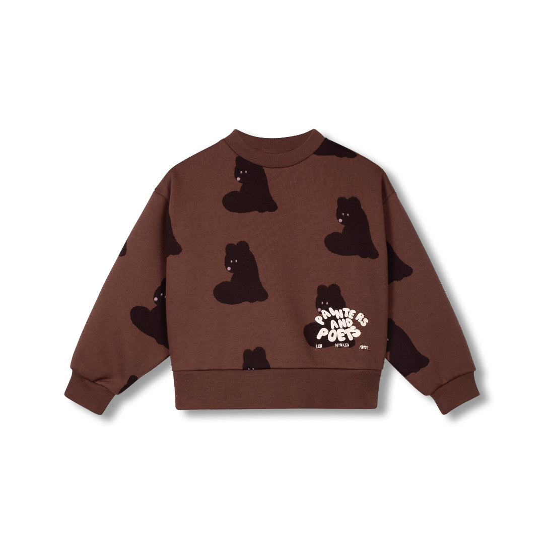 Cocoa Rusty Bear Sweat