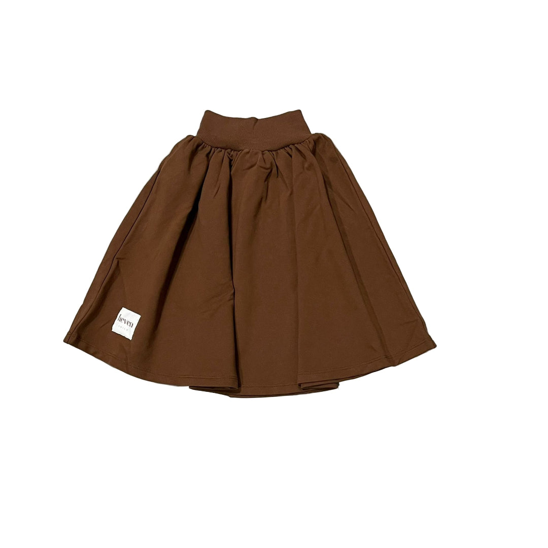 Mocha Girls Skirt