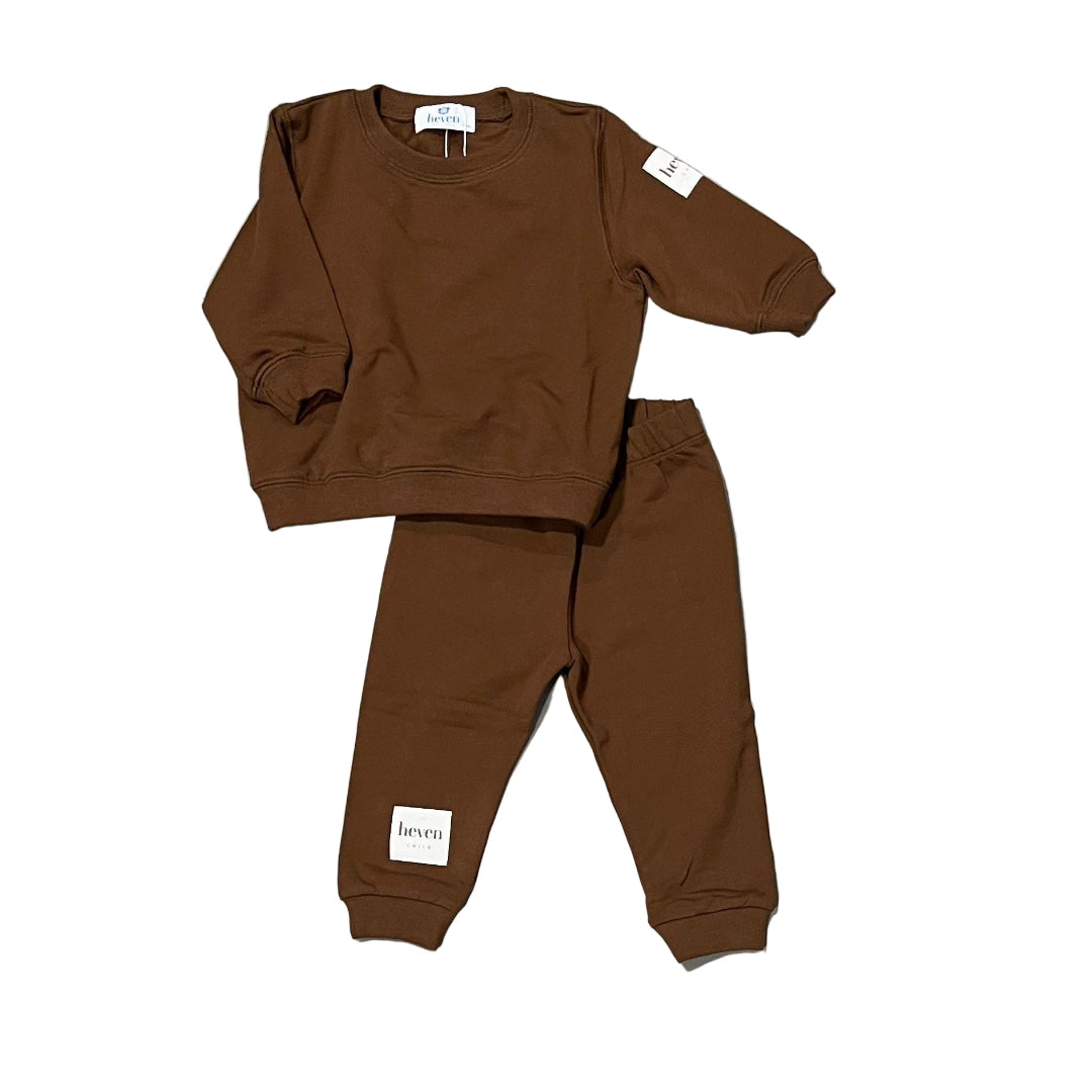 Mocha Baby Jogger Set