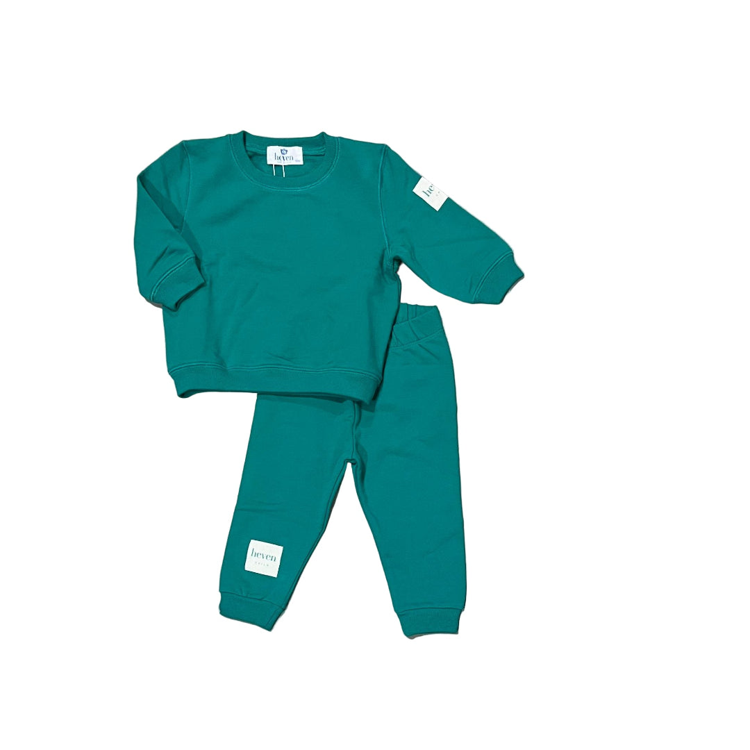 Green Baby Jogger Set