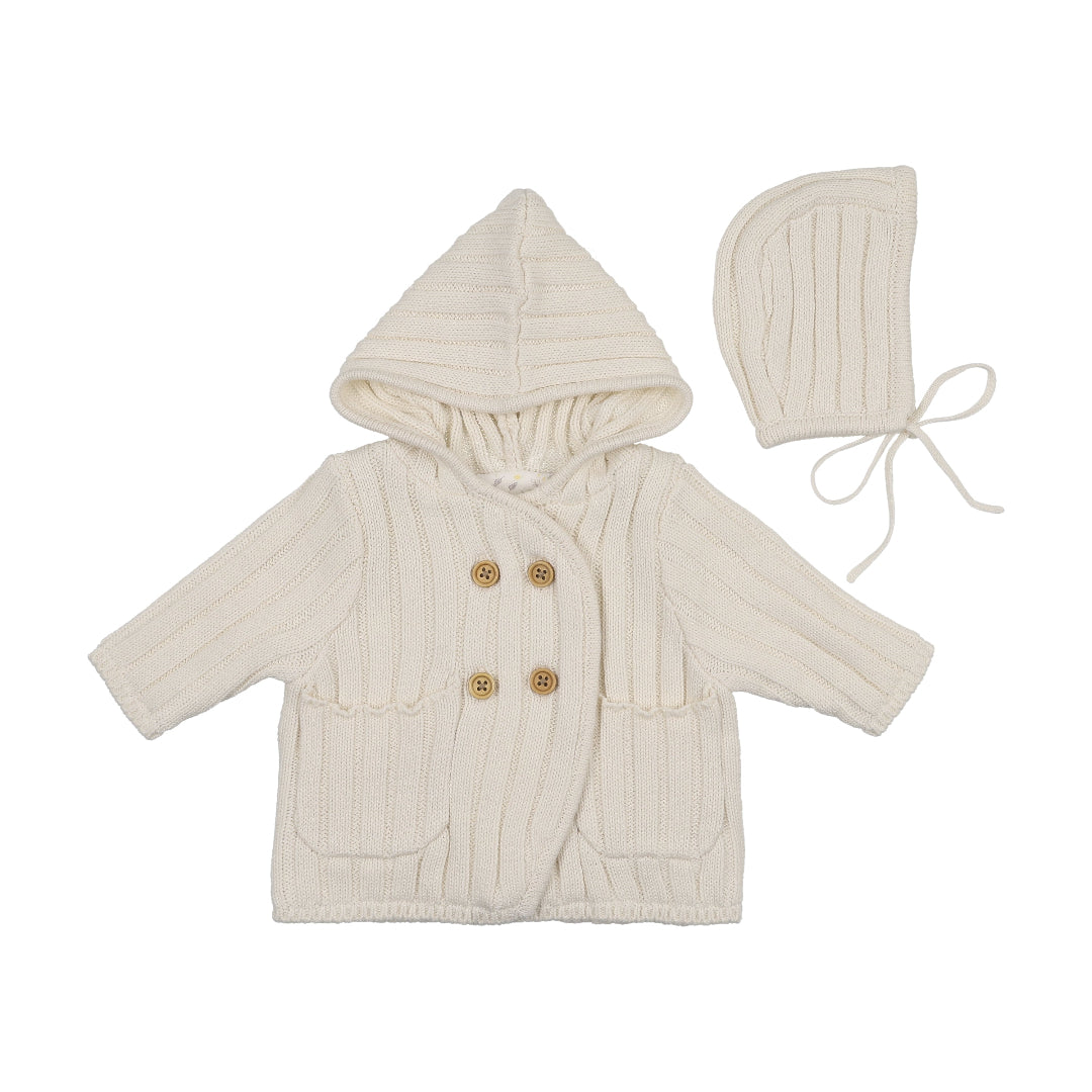 Sugar Boys Whimsical Bloom Knit Jacket