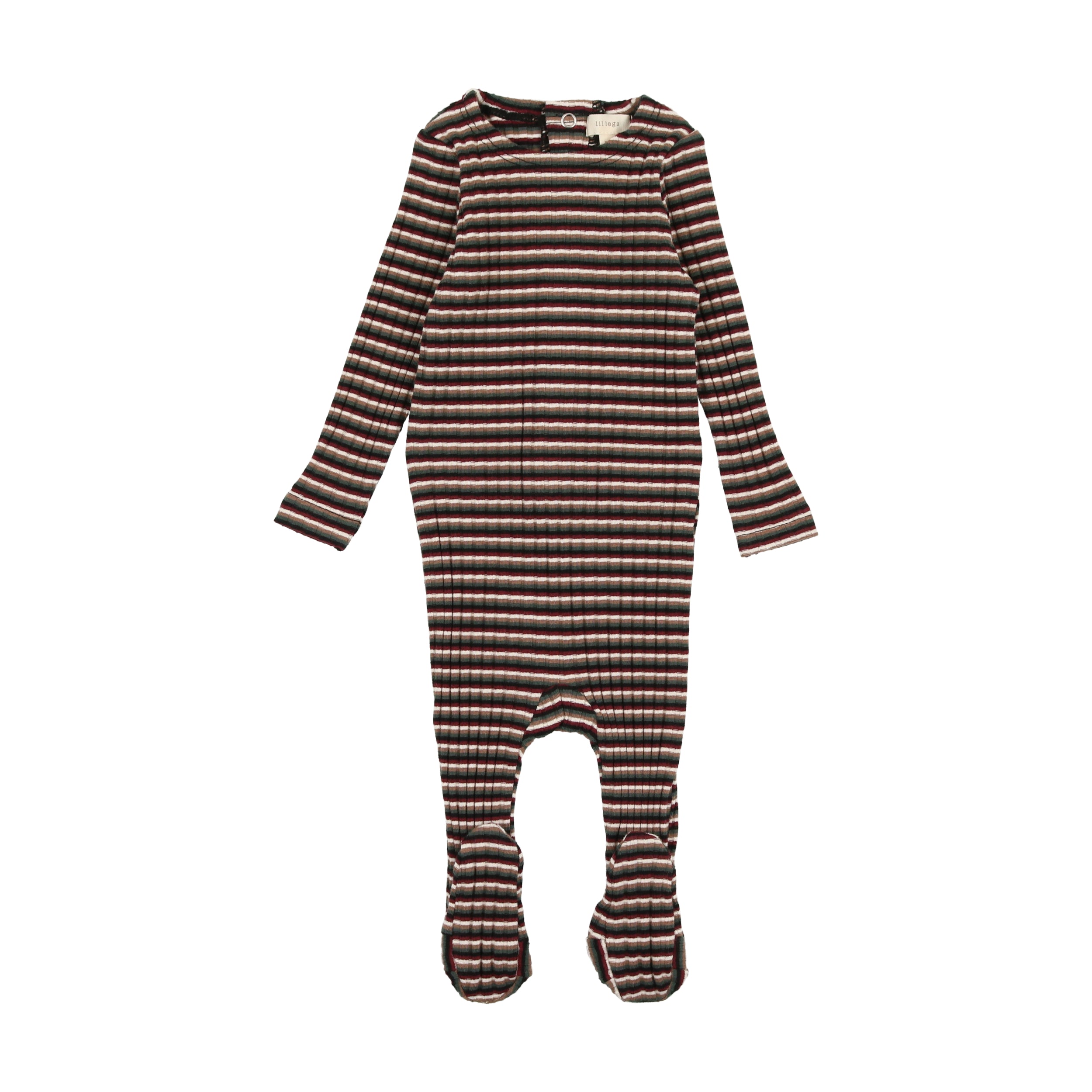 Multicolor StrIpe Wide Rib Footie
