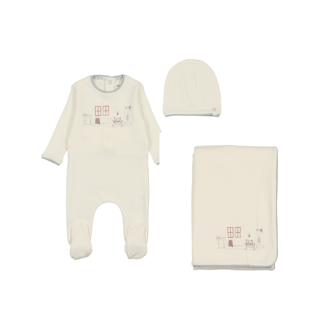 Ivory Little Nursery Boys Layette Set