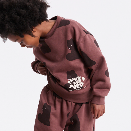 Cocoa Rusty Bear Sweat