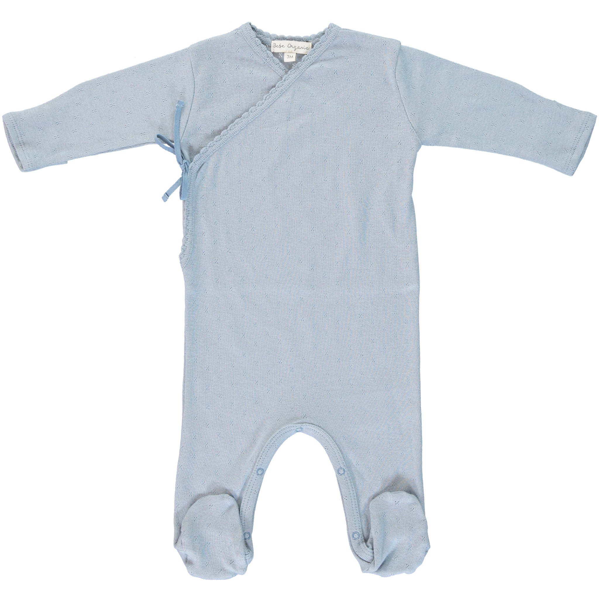 Steel Blue Bebe Wrap Overall