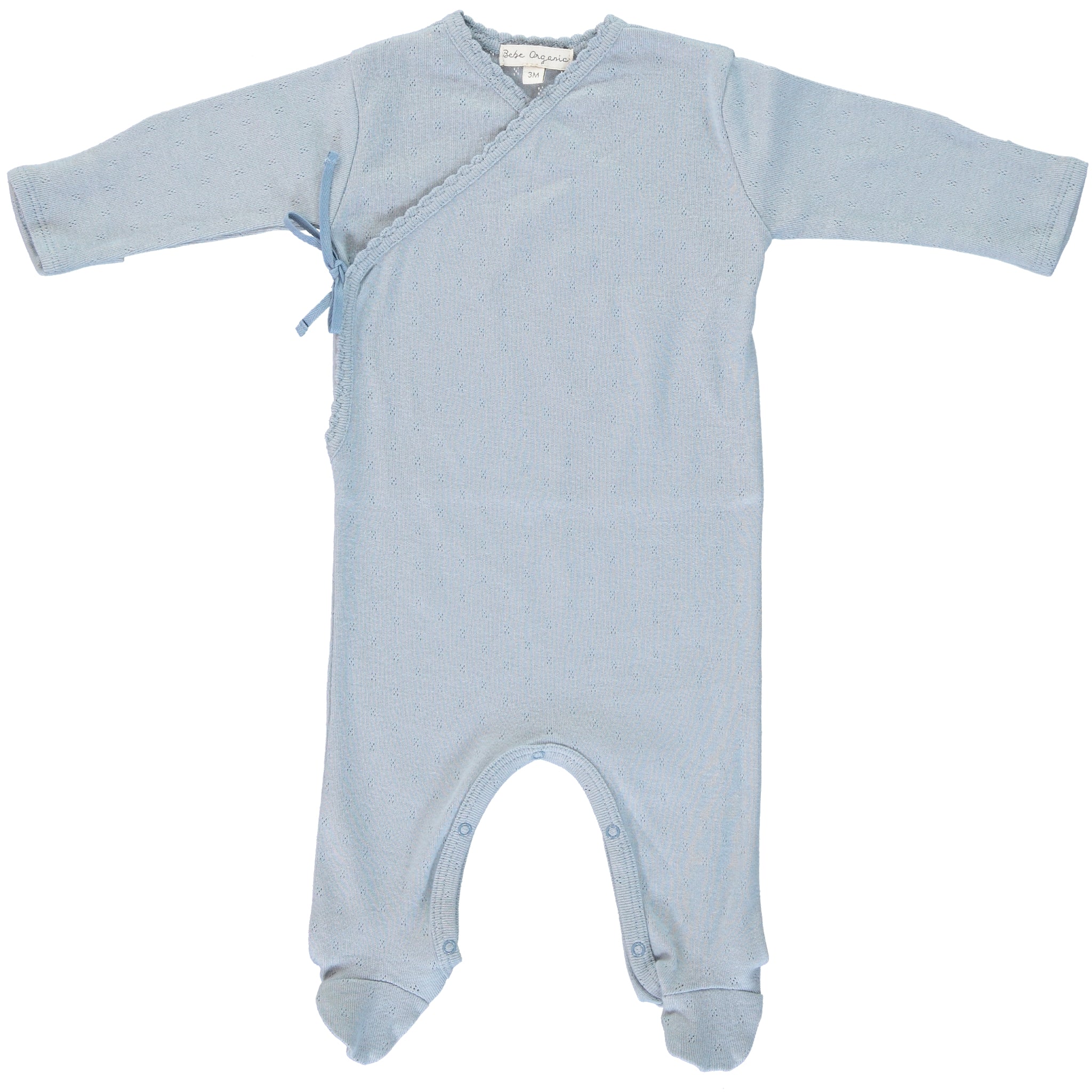 Steel Blue Bebe Wrap Overall