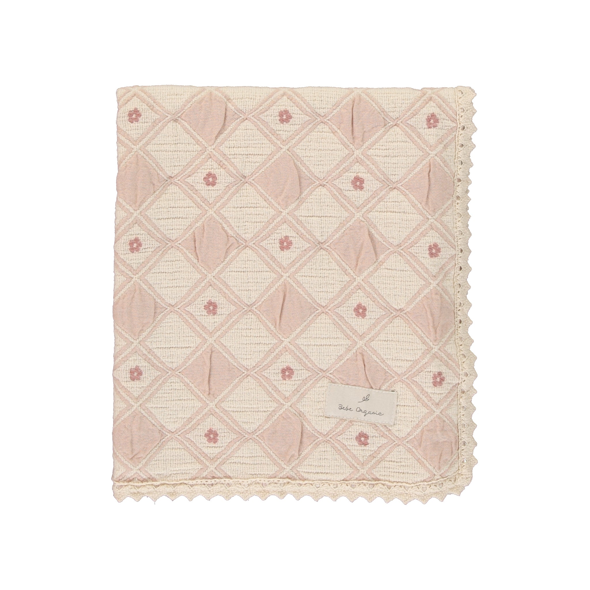 Dusty Rose Blossom Blanket