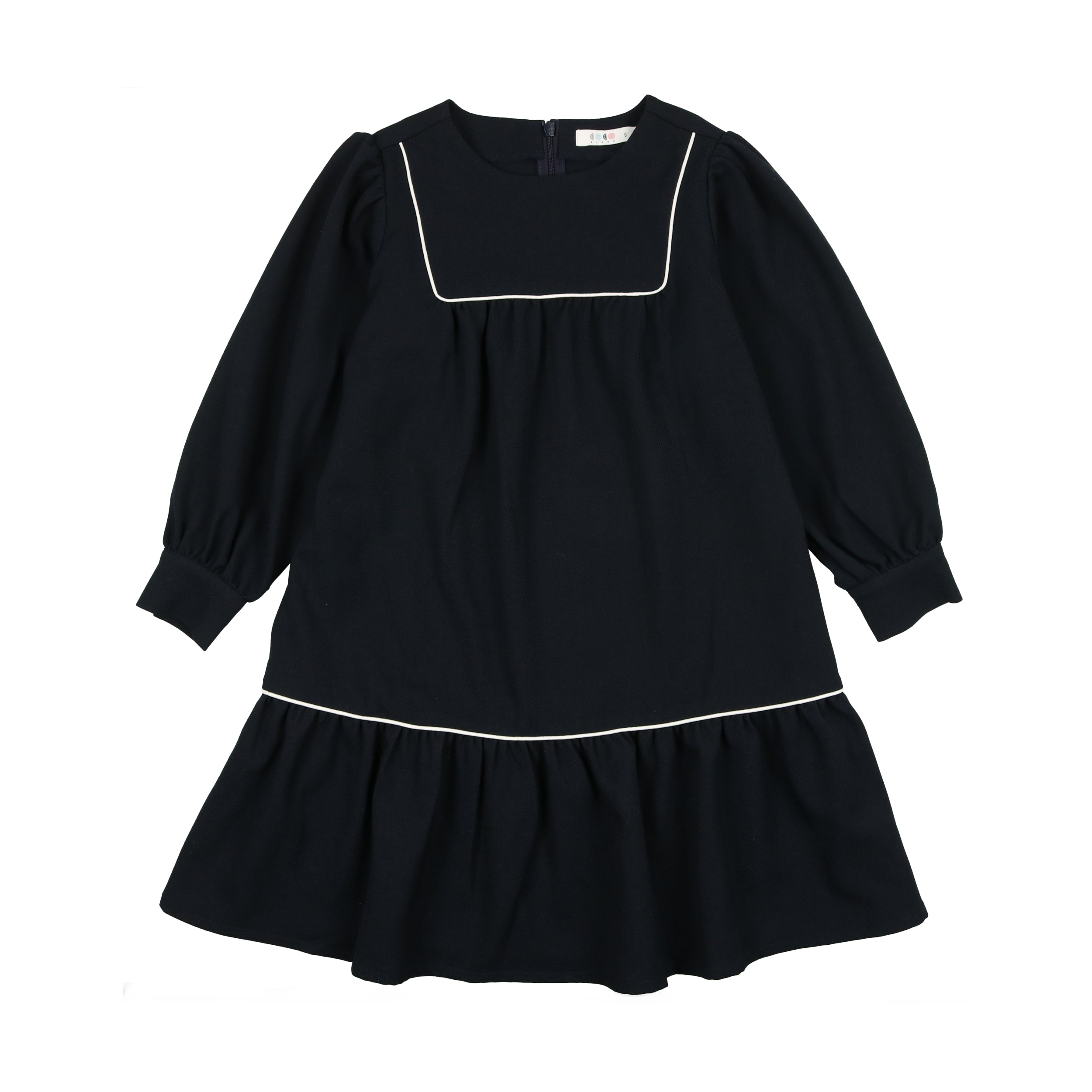 Navy Swing Dress