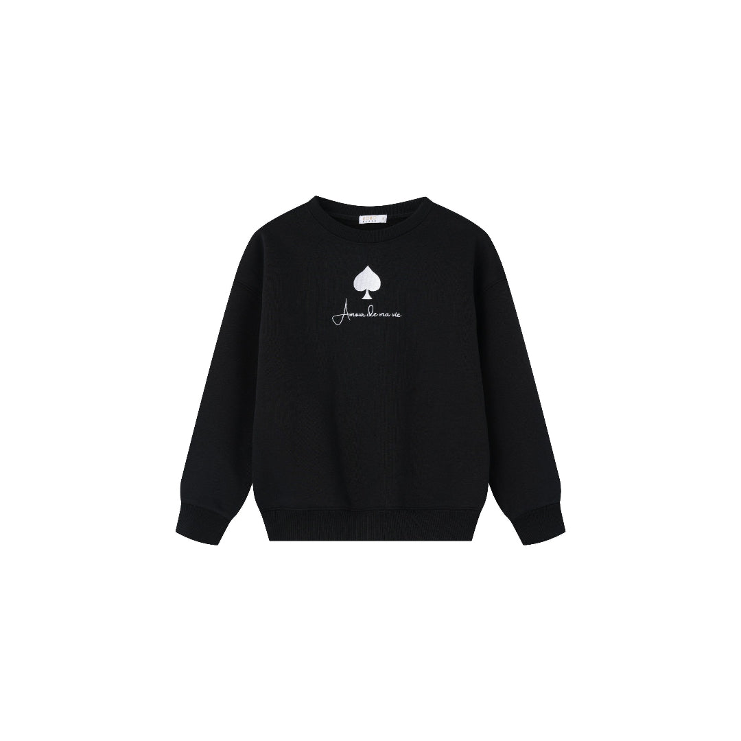 Black Crew Sweatshirt