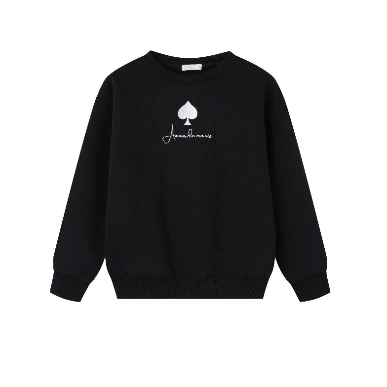 Black Crew Sweatshirt