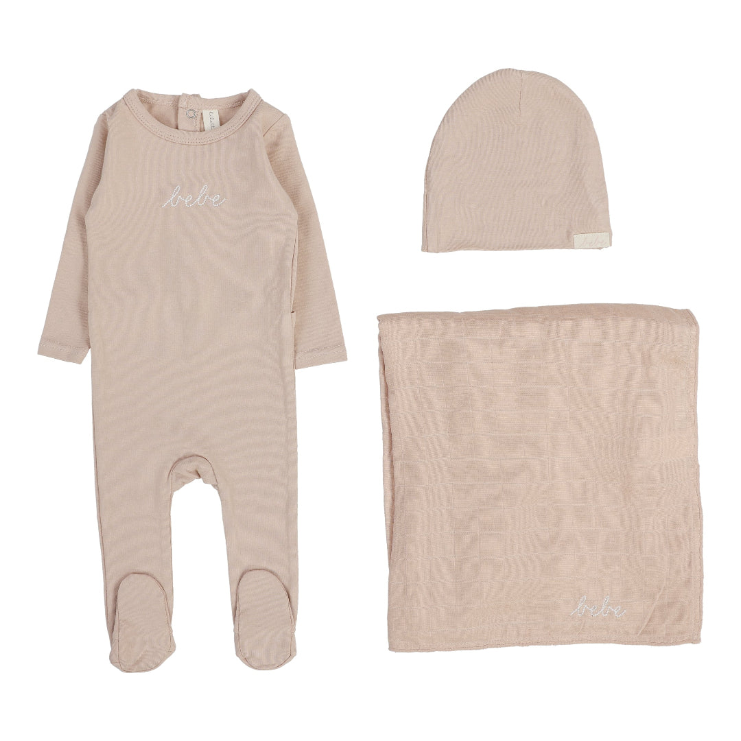 Dusty Pink Take Me Home Bebe Layette Set