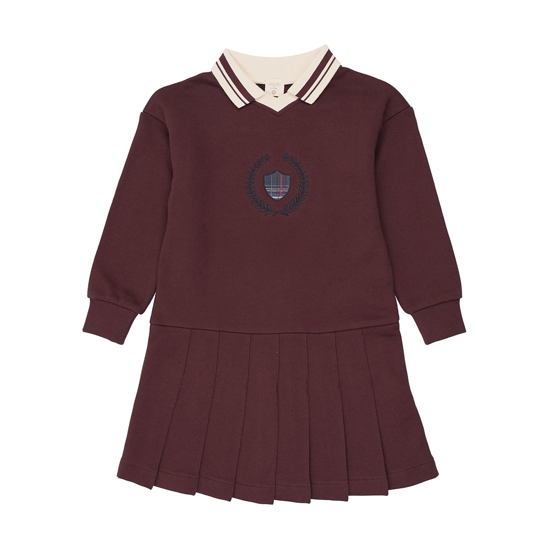 Plum Fan Girl Dress (Custom)