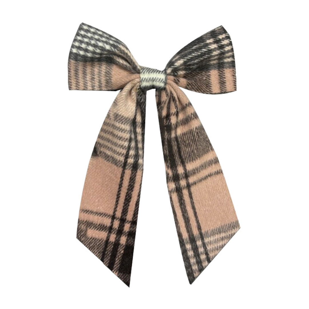 Gilt Plaid Bow