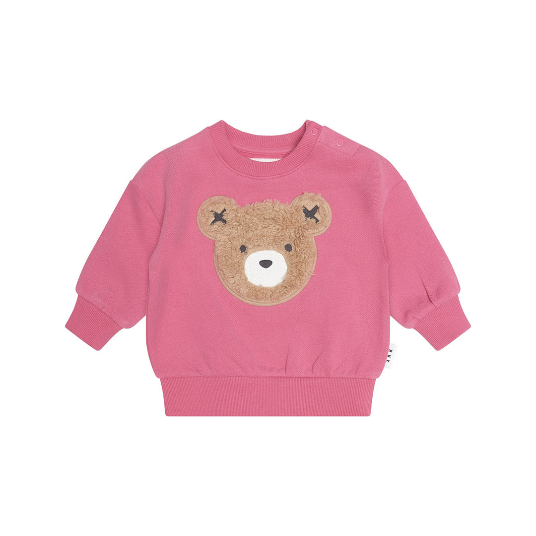 Dusty Berry Furry Huxbear Sweatshirt