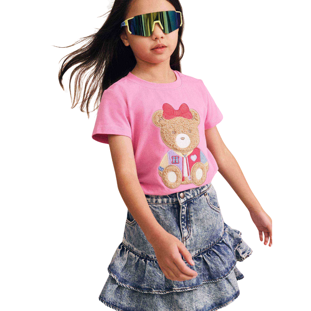 Strawberry Varsity Huxette Tee