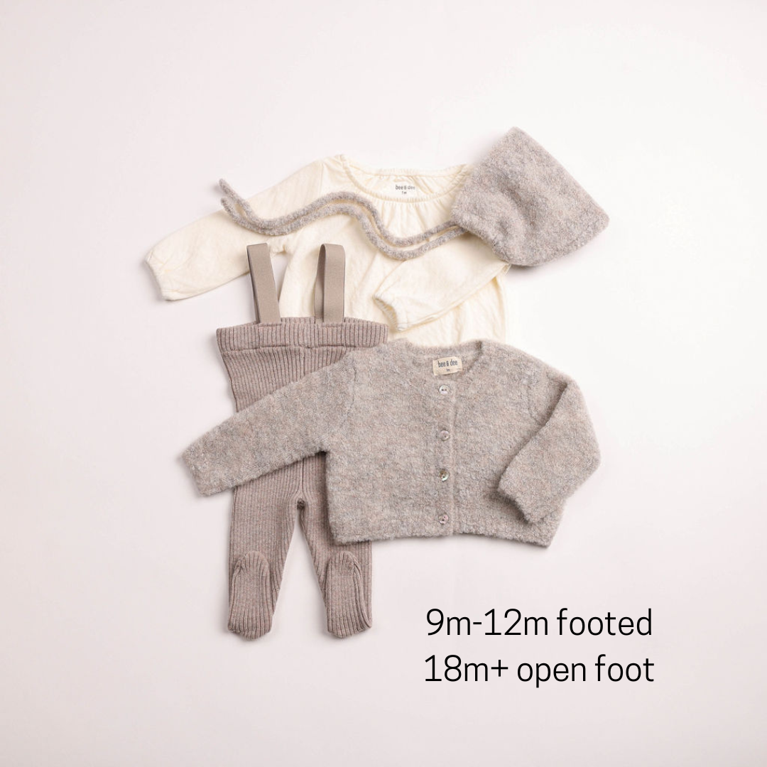 Toasted Oat Textured Wool Ensemble